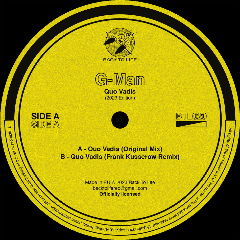 G-Man - Quo Vadis (2023 Edition)