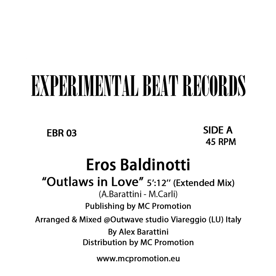Eros Baldinotti - OUTLAWS IN LOVE