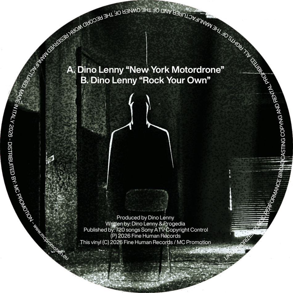 Dino Lenny - New York Motordrone EP