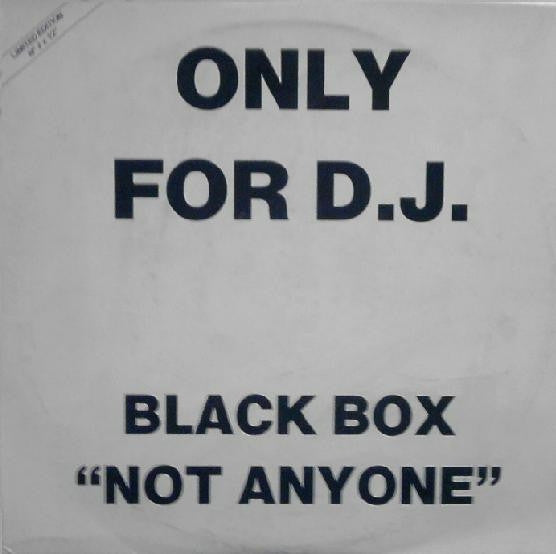 Black Box - NOT ANYONE (promo triple mix)