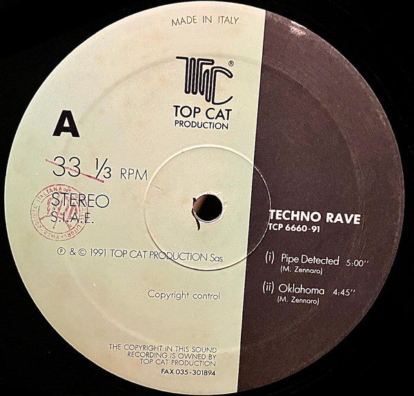 M. Zennaro – Techno Rave 2 EP