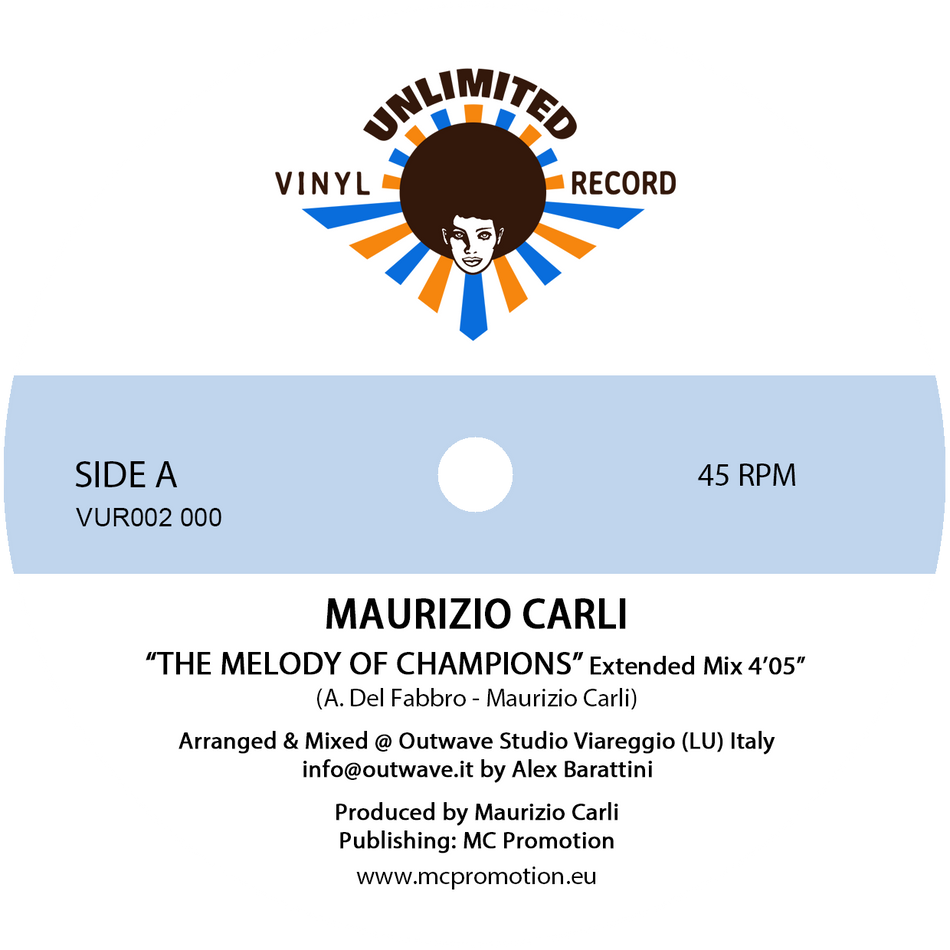 Maurizio Carli - THE MELODY OF CHAMPIONS