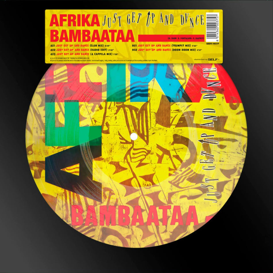 Afrika Bambaataa - JUST GET UP AND DANCE
