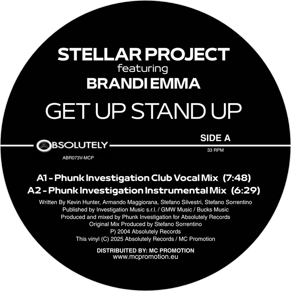 Stellar Project feat. Brandi Emma - GET UP STAND UP