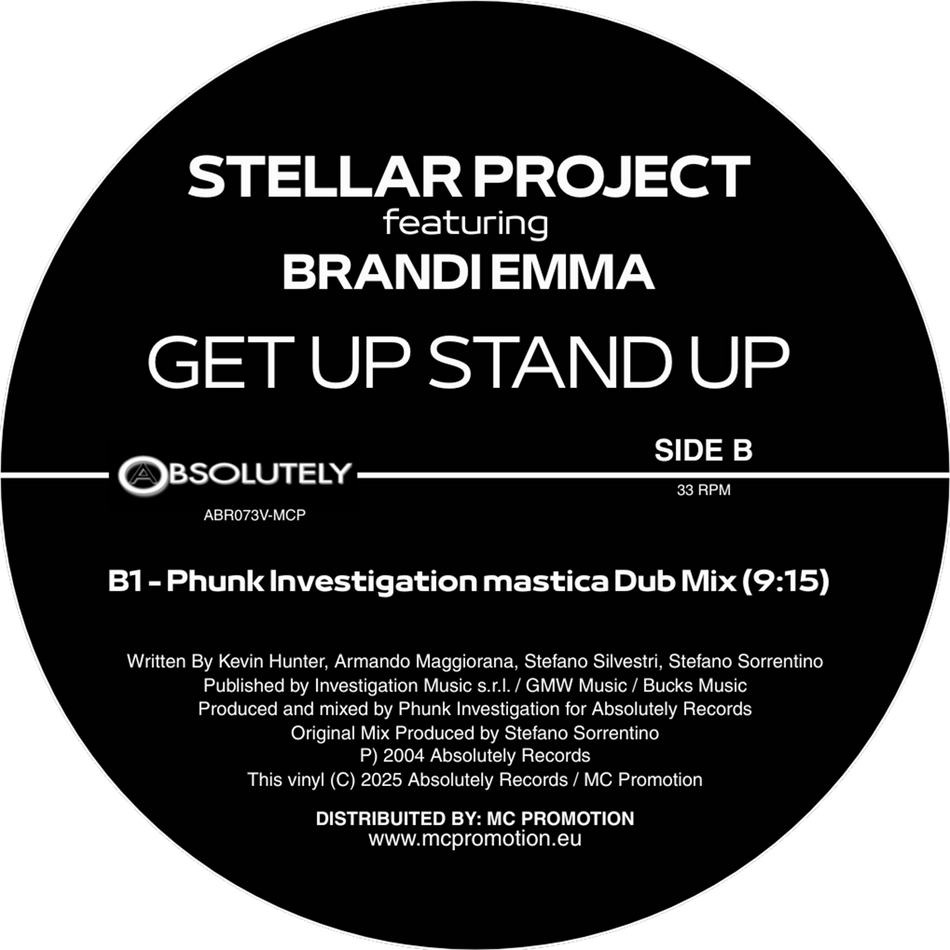 Stellar Project feat. Brandi Emma - GET UP STAND UP