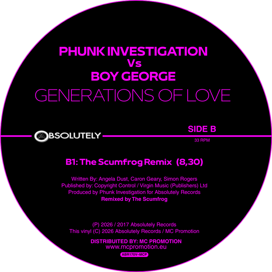 Phunk Investigation vs Boy George - GENERATIONS OF LOVE