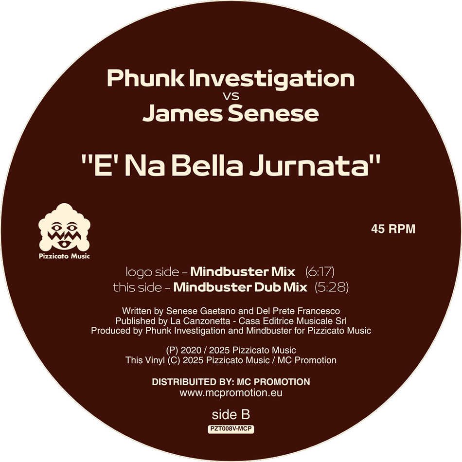 Phunk Investigation vs James Senese - E' NA BELLA JURNATA